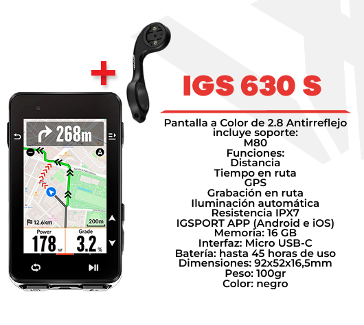 IGPS 630S CICLOCOMPUTADOR